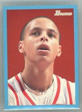 2009-10 Bowman 48 Style Blue Border #106 Stephen Curry No 1904 of 1948 