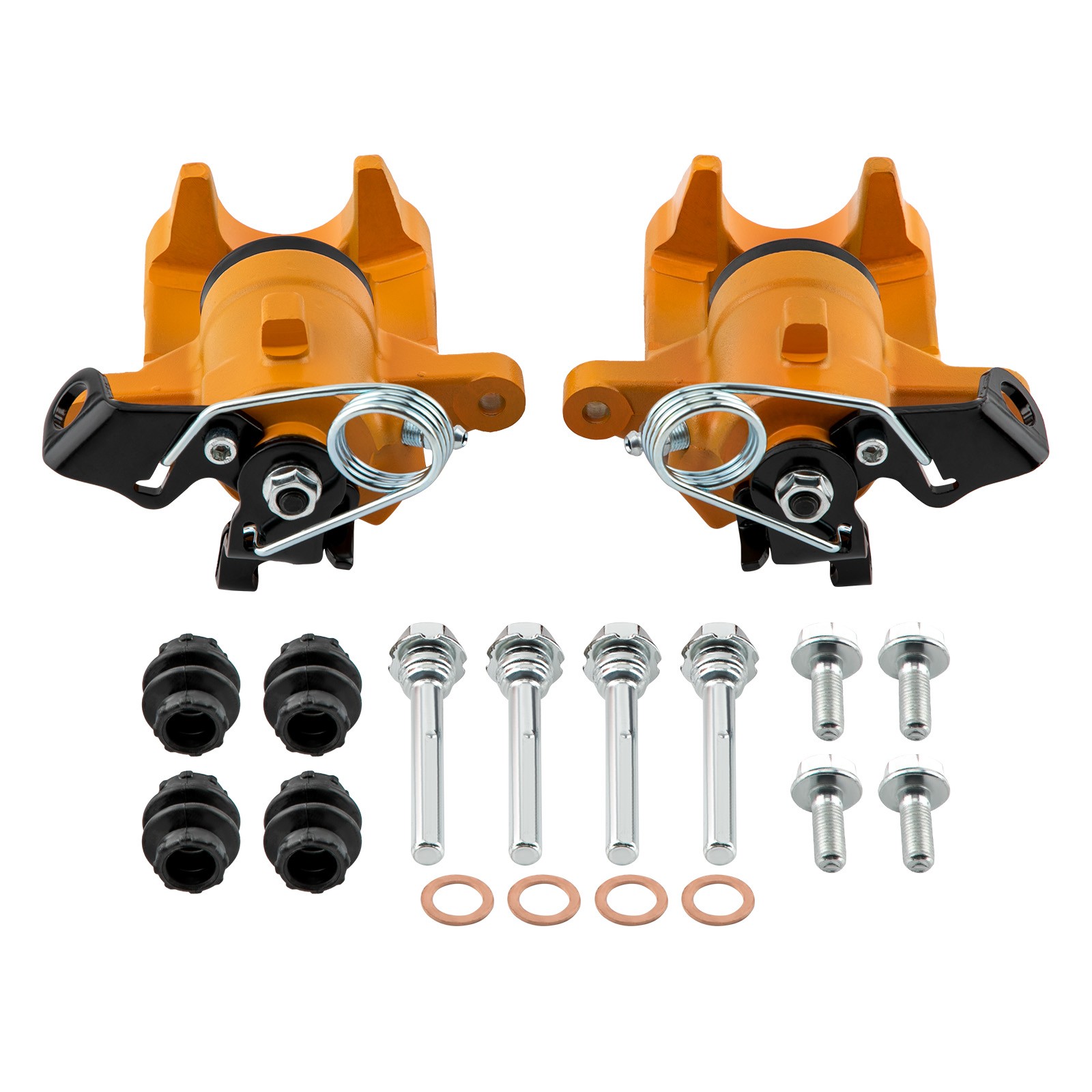 2X BRAKE CALIPER REAR LEFT + RIGHT Kit FOR VW GOLF MK 4 1J NEW C 1Y POLO 9N KIT - Image 3