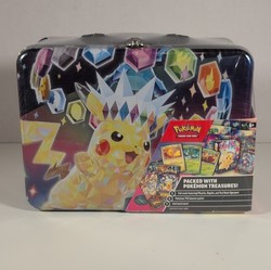 Pokémon TCG: Fall 2024 Collector Chest (Surging Sparks Theme) Pikachu Lunch Box