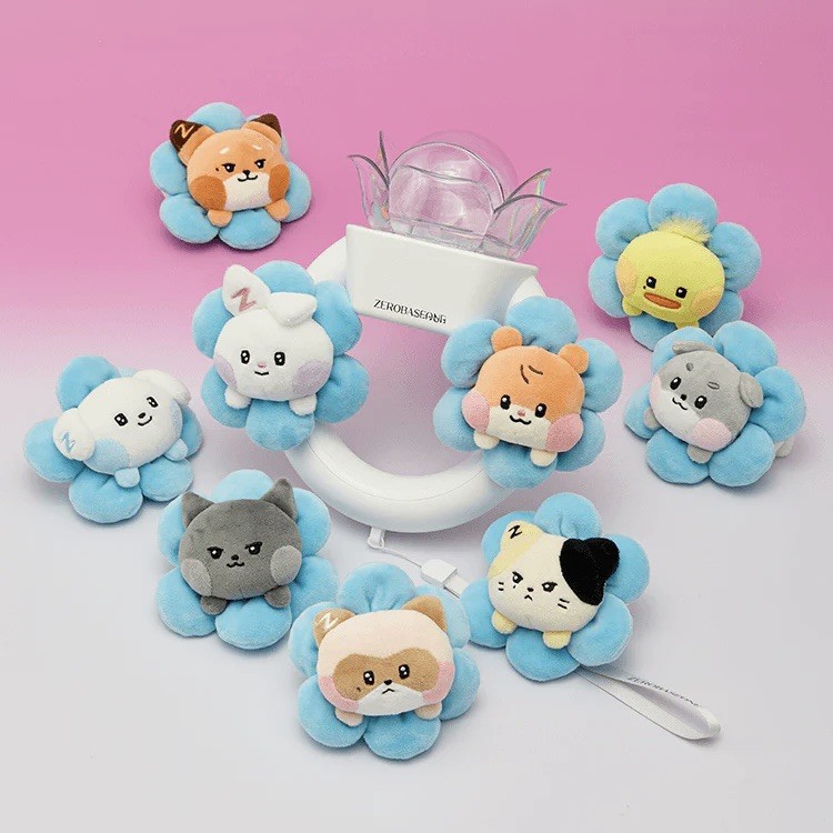 Official ZB1 ZEROBASEONE Jiwoong Woongnini Plush Band Line Friends