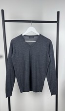 John Smedley Merino Wool V Neck Sweater size S