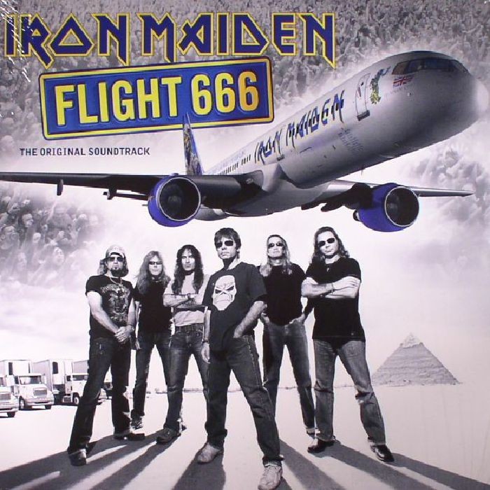 Iron Maiden Flight 666 Reissue Soundtrack Gatefold 2LP Vinyl