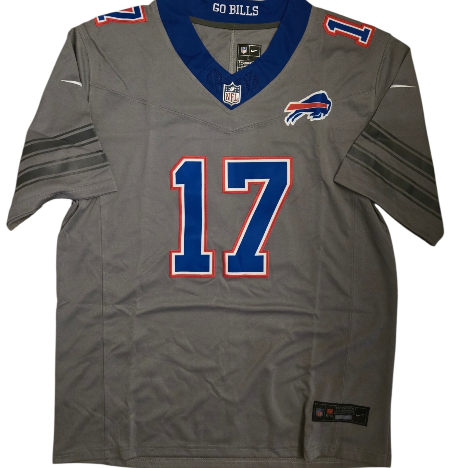 Buffalo bills josh allen rivalry whiteout nickel city jersey home blue red