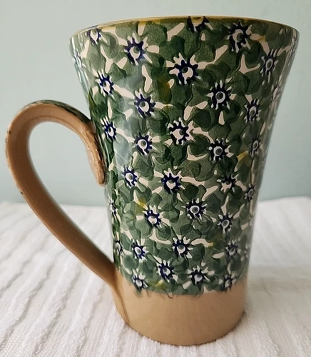 Nicholas Mosse Irish Pottery Green Lawn Tall Mug,  5.5",  1.1 Pints