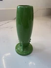 Homer Laughlin Fiesta Shamrock Green Bud Vase Art Deco Style Glossy Ceramic Vase