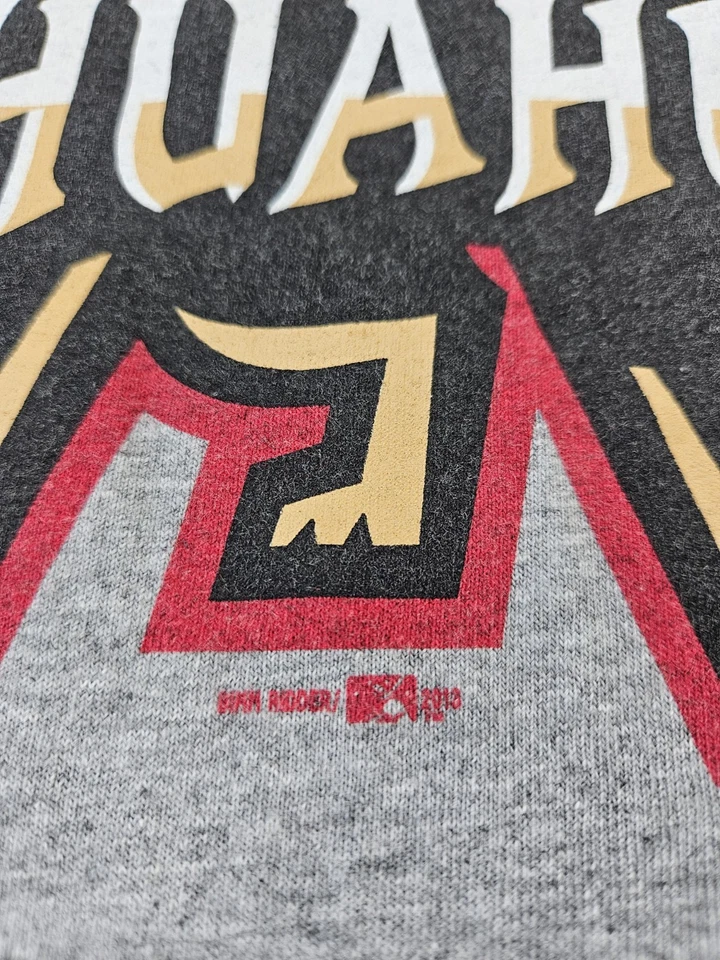 MiLB El Paso Chihuahuas 男式灰色 XL 2013 标志 T 恤 — 第 3/4 张图片