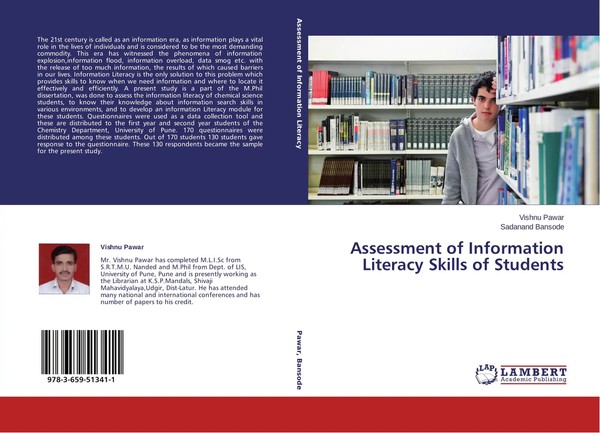 Vishnu Pawar (U. A.) | Assessment Of Information Literacy Skills Of Students-image
