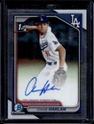 2024 Bowman Draft Chase Harlan Chrome Auto 1st Prospect #CPA-CHA Dodgers