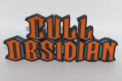 Cull Obsidian 3D printed Logo Sign Wall Desk Shelf Art
