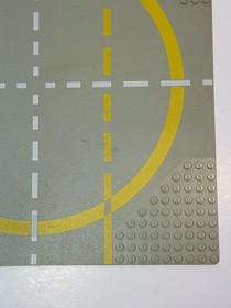 Vintage Lego Gray Raised 32x32 Moon Crater & Space Base Landing Pad Plates