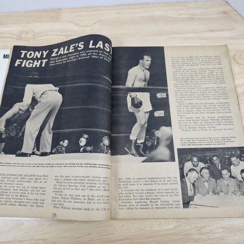 October 1974 Big Book Of Boxing Magazine Foreman Ali Louis Marciano Read Descrip - 画像5/16