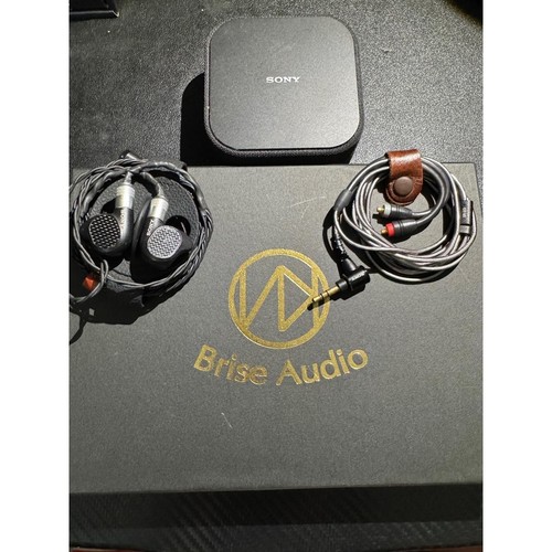 Sony IER-M9 with Brise Audio STR7Ref 4.4mm from Japan Case, IEM and Cables only