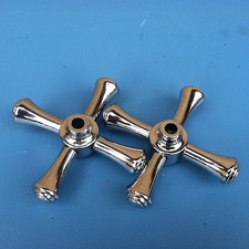 Cross Bath Handles Kit, Polished Nickel , 22