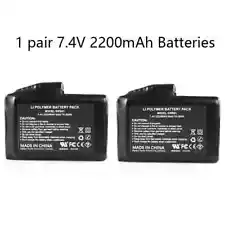 1 Pair 7.4V,2200MAH Rechargeable Battery For Heated Gloves Heated Socks