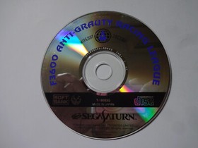 WIPE OUT Sega Saturn SS Racing Game 1996 T-18603G w/Obi Hagaki NTSC-J From Japan