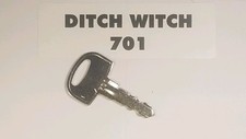 (1) Ditch Witch Key, Ditch Witch Heavy Equipment Ignition Key FAST SHIPPING 