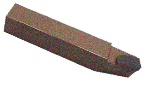 Broca de herramienta con punta de carburo de 1/4" BR4 C2 RH derecha de hierro fundido torneado hecha en EE. UU. 70302 - Imagen 1 de 1