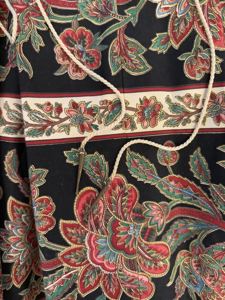 Falda corsé midi provincial francesa Jean Gerard años 70 80 con deshuesado folclórico París Foto 4 de 4