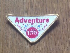 GirlGuiding Adventure 100 Badge (Centenary 2010)