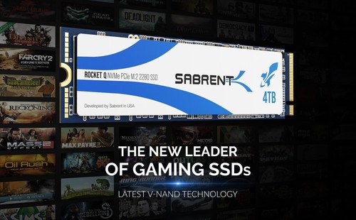 Sabrent Rocket Q 4TB NVMe PCIe M.2 2280 Internal SSD High Speed R/W3200/3000MB/s - Afbeelding 9 van 12
