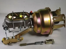 1955-1957 Chevy 8" Disc Disc Dual Power Booster + Master Cylinder & Bracket Kit