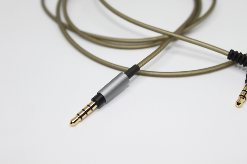 Silver Plated Audio Cable with Mic For SONY MDR1000X WH1000XM2