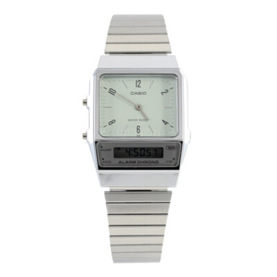 CASIO AQ-800E-3A  AQ-800 Quartz Analog & Digital Mint Green