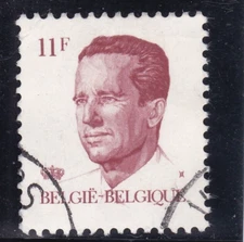 Belgium 1983 King Baudouin 11f Fine Used SG 2717 VGC