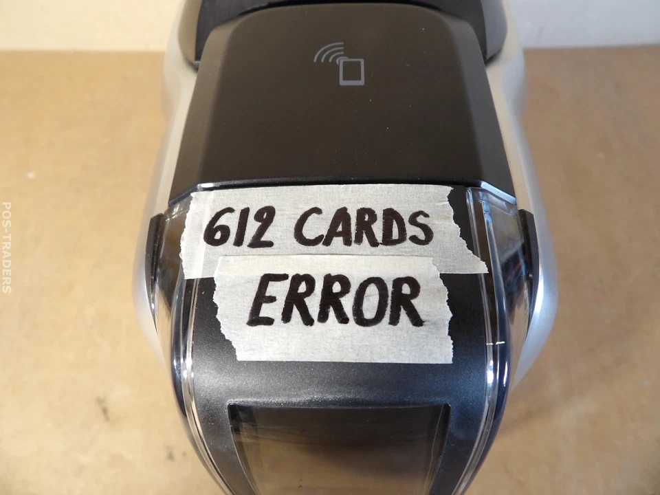 Zebra ZC300 Card Printer ZC31-000C000EM00 LAN - 612 CARDS - ERROR / NO RIBBON - Bild 2 von 4