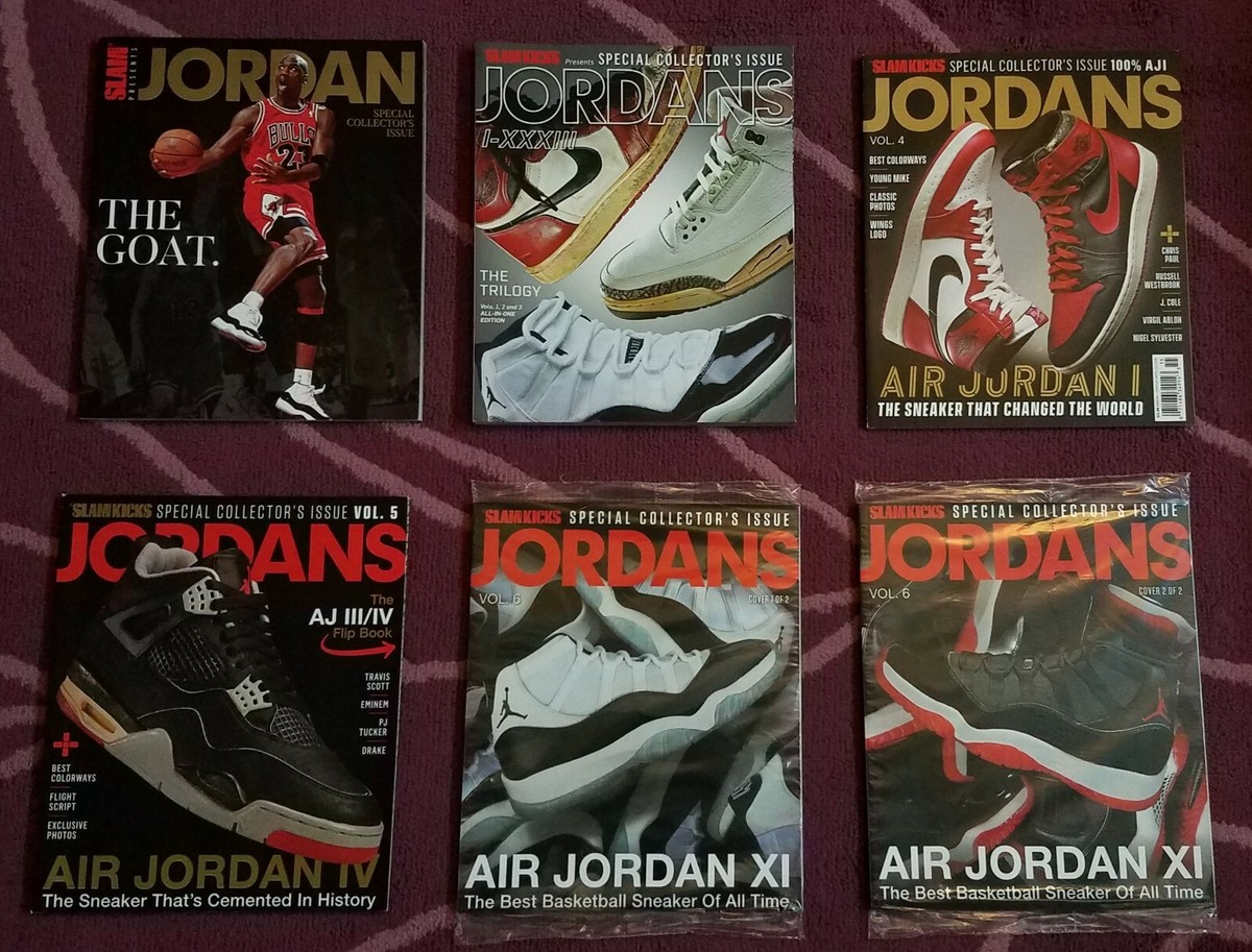 SLAMKICKS Jordan Special Collector's Issue Complete Set 2018-2020