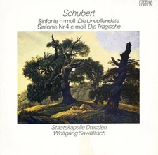 SCHUBERT Symphony 4 SAWALLISCH Dresden SK Eterna 826290 BLACK Label STEREO LP