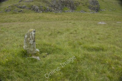 Foto 6x4 Grenzstein zwischen Green Crag und Crook Creag Seathwaite\/S um 2010