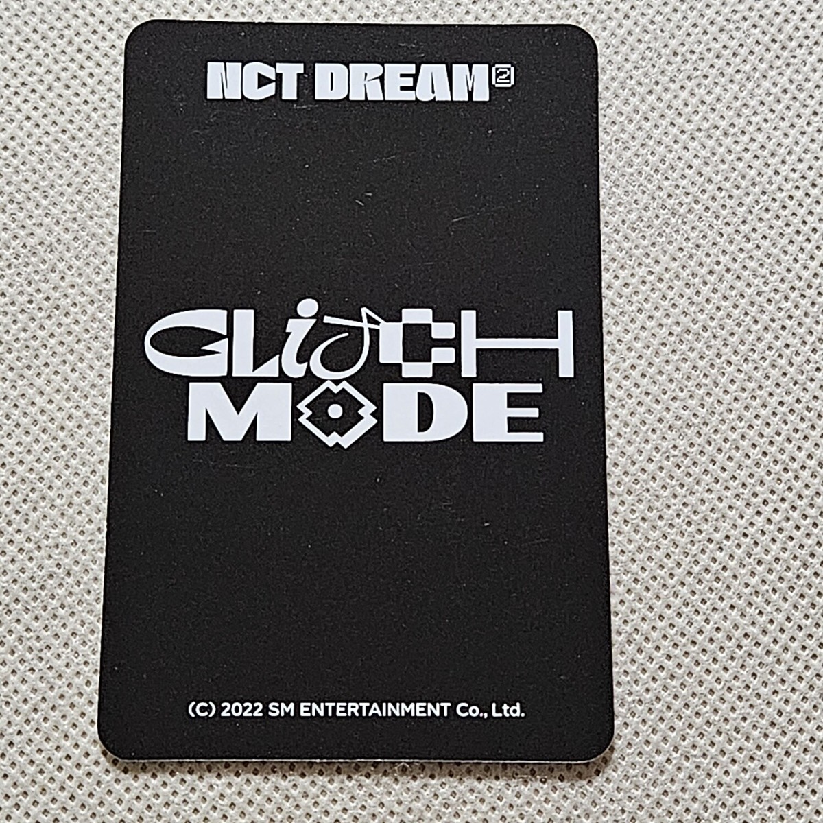 NCT DREAM OFFICIAL Glitch Mode Arcade CENTER POP-UP RANDOM TRADING