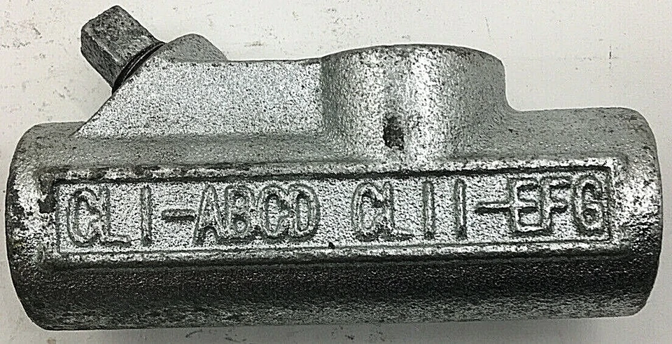 EYA-75 PECO 3/4 PULGADAS HIERRO MALEABLE SELLO A PRUEBA DE EXPLOSIONES TIPO MONTAJE EYA Foto 3 de 4