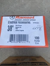 ITW Ramset Red Head 38TRHSS10 3/8" rod hanger/1"prem.pin