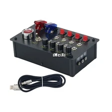 Horizontal Button Box SIM Racing Control Box Racing Simulator for Thrustmaster