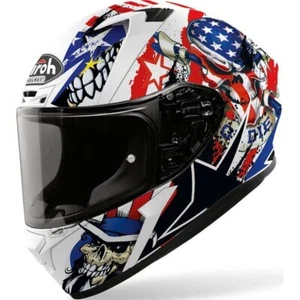 Airoh Valor Motorcycle Full Face Helmet Uncle Sam
