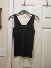 Yummie Tummie Tank With Reversible Neckline - Asphalt- M/L - NEW