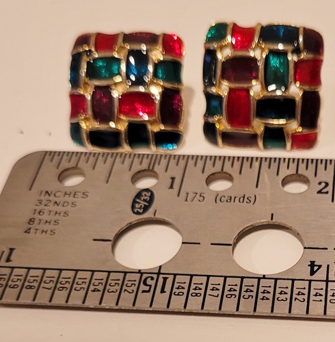 VTG EARRINGS~MAKE YOUR OWN LOT~ESTATE JEWELRY~RHINESTONE~10% OFF OVER ONE~CLIPON - Picture 7 of 86