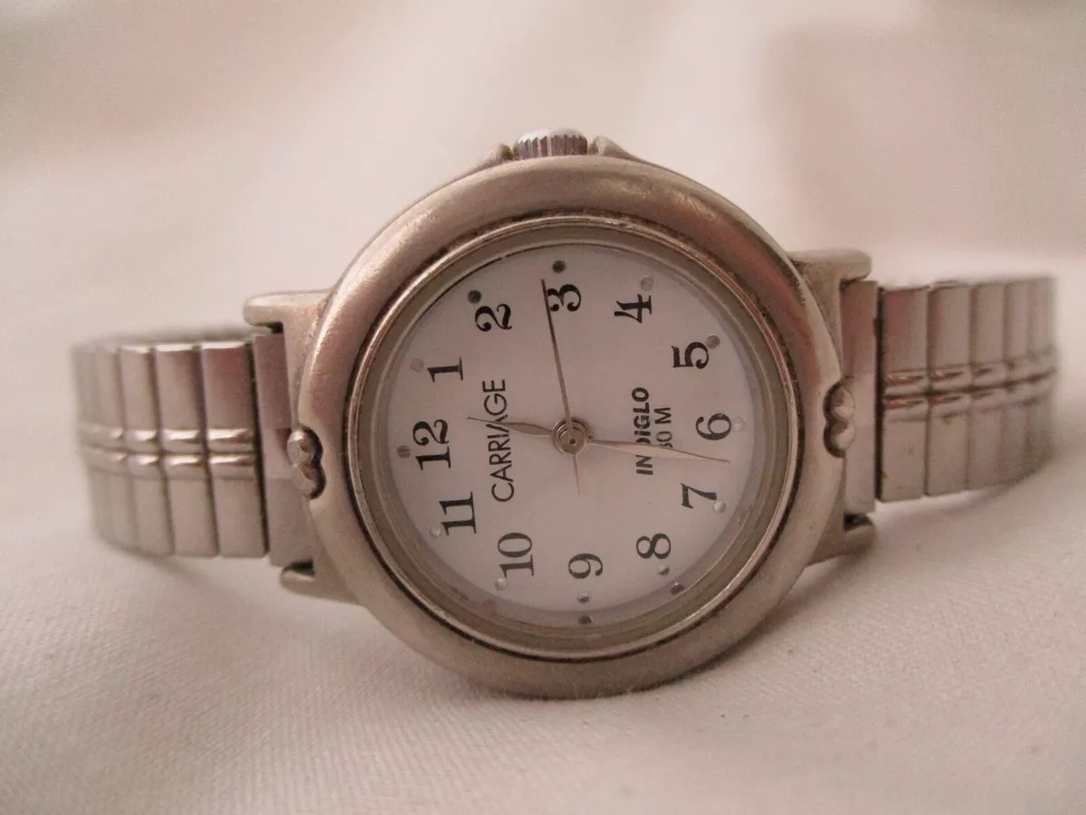 Carriage indiglo 30m best sale watch