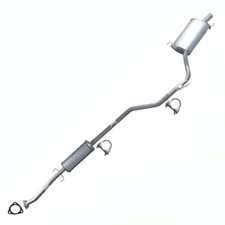 Stainless Steel Resonator Muffler Exhaust Kit fits: 2008-2012 Honda Accord 2.4L