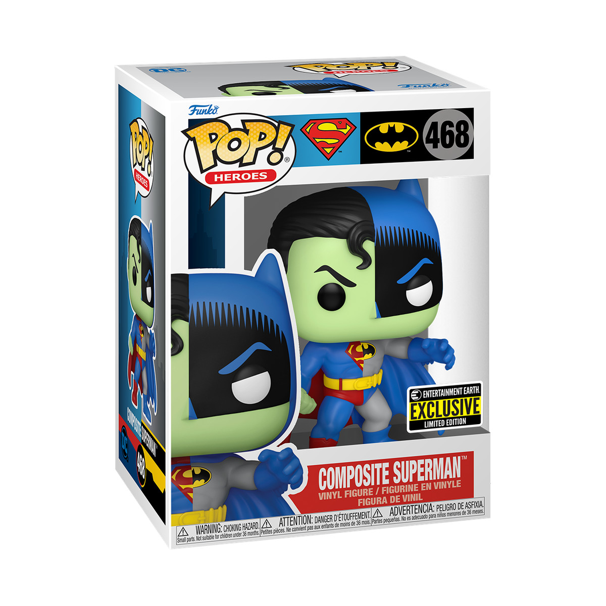 Funko Pop! Heroes: Superman Batman #468 - Composite Superman