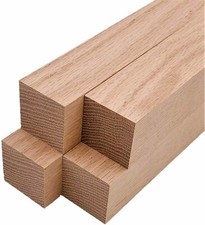 Red Oak Lumber Square Turning Blanks - 2" x 2" 4 Pcs