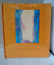 Schleizer  Buchalbum 22 x 25 cm Fotoalbum Konfirmation 40S. +4 Seiten Innentext
