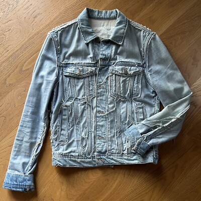 Maison Martin Margiela X H&M Reverse Jeansjacke; Größe M
