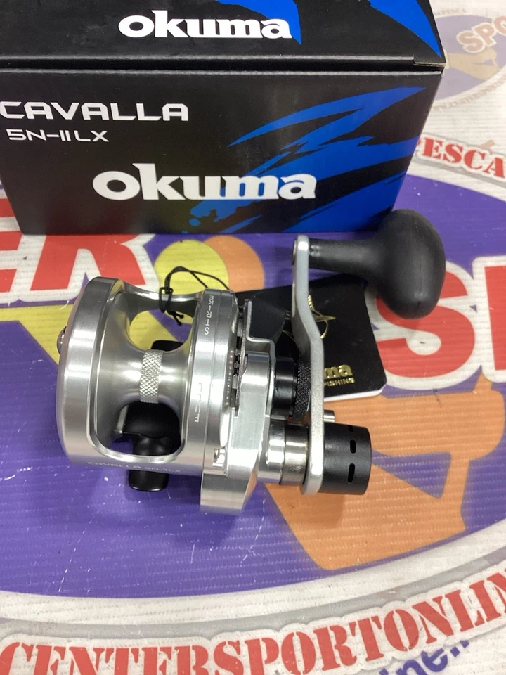 MULINELLO OKUMA CAVALLA 5N-II LX MANOVELLA SINISTRA  - Immagine 3 di 4
