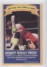1992 Good Humor Gold Bond Ice Cream Roddy Piper Anything that Comes to Mind 1p5