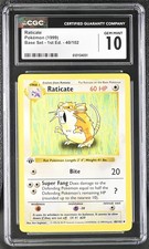 Raticate [Shadowless] #40 Prices | Pokemon Base Set | Pokemon Cards