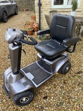 Sterling S425 4-Wheel Mobility Scooter Grey. Robust road legal 8mph Scooter w