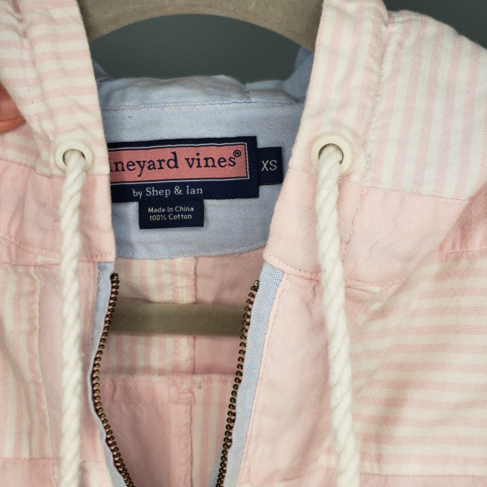 Vineyard Vines Patchwork Windbreaker Pullover Jac… - image 3